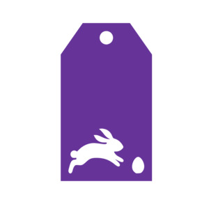 Easter Blanks: Easter Tag 4 (Craft Blank)