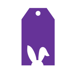 Easter Tag 1 (Craft Blank)