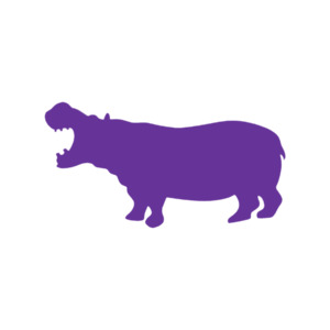 Safari Animals: Hippo (Craft Blank)