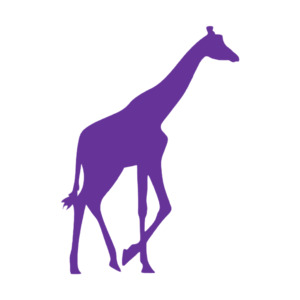 Safari Animals: Giraffe (Craft Blank)