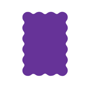 Wavy Rectangle 1 (Craft Blank)