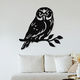 Morepork Owl - Wall Art (Small Gift)