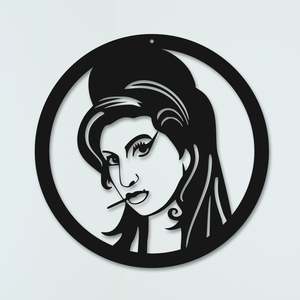 Wall Art Music: Amy Winehouse Wall Art