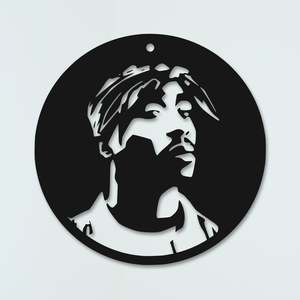 Wall Art Music: Tupac Wall Art