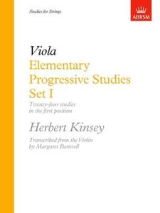 Kinsey, Elementary Progressive Studies for Viola Book 1 (OUP)