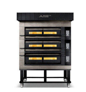 Moretti Forni: Moretti Forni SerieX Triple Deck Oven on Stand