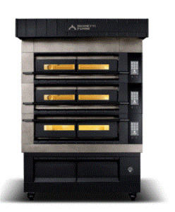 Moretti Forni SerieX Triple Deck Oven on Prover