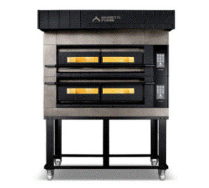 Moretti Forni SerieX Double Deck Oven on Stand