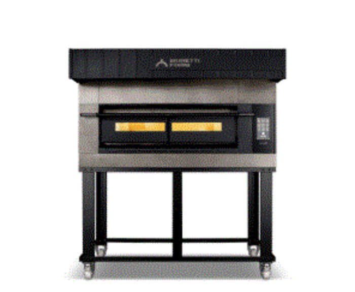 Moretti Forni SerieX Single Deck Oven on Stand
