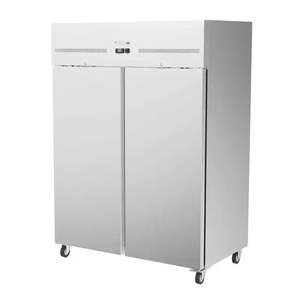 Airex Upright Double Door Refrigerator with Stainless Steel Door