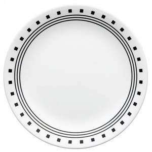 Corelle: Corelle City Block Vitrelle Plate Side 21.6cm