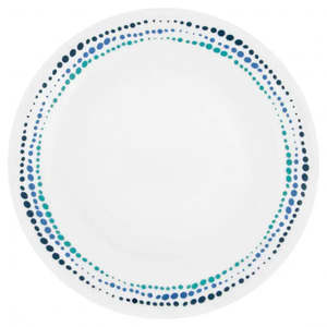 Corelle Ocean Blues Vitrelle Plate 21.59cm