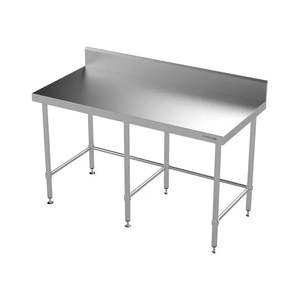 Modular Stainless: Modular Stainless Work Bench with Splashback
