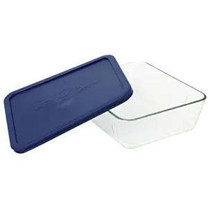 Pyrex Simply Store 3 Cup Rectangle Container with Blue Lid