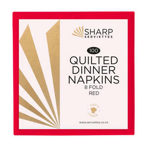 Sharp Dinner Quilted 8 Fold (5 Colours)