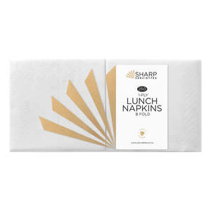 Sharp Lunch 1 Ply 8 Fold