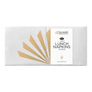 Sharp Lunch 1 Ply 4 Fold (2 Colours)