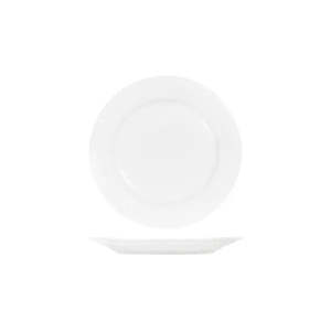 Tablekraft: Tablekraft Core White Round Rim Plate 280mm