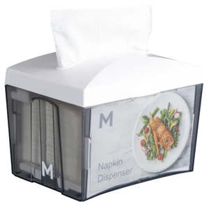 Napkins: Matthews Tabletop Napkin Dispenser - 500 Sheet Capacity FSC®