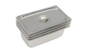 Buffet Equipment: Woodson Pan Kit With Lids PKL131003