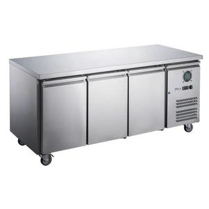 Fridges: Stainless Steel Three Door Bench Fridge Fed-X – XUB7C18S3V