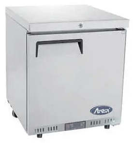 Atosa Chiller Freezer Cabinet Solid Door 605mm