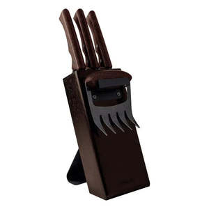 Kitchen Utensils: Tramontina Churrasco Black Barbecue Set 5 Piece