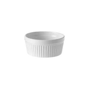 Tablekraft Core White Banquet Souffle Dish 125x125x57mm