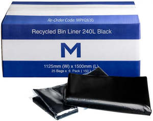 Matthews Recycled Bin Liners 240L