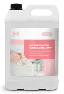 Cleaning Chemicals: Matthews Non-Fragranced Foaming Soap - 5L