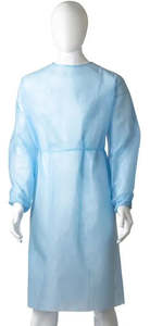 Cleaning Chemicals: Matthews Polypropylene Isolation Gowns - 30 Pack