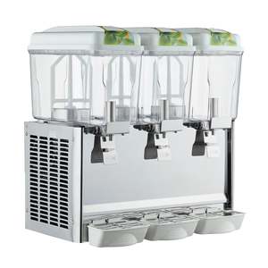 Displayware Buffet: Benchstar Triple Bowl Juice Dispenser KF12L-3