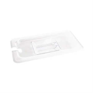 Standard Gastronorm Clear Polycarbonate - GN 1/4 Lid Notched