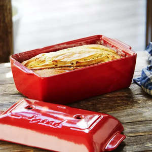 Emile Henry Bread Loaf Baker - Burgundy
