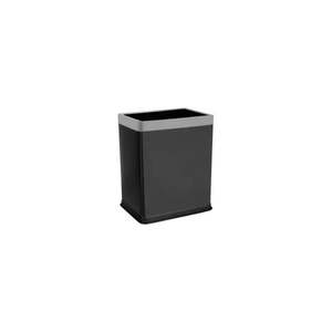 Hotel Supplies: Noble & Price Rectangular Bin with Stainless Steel Top 8.8L