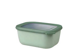 Mepal: Mepal Cirqula Rectangle 1500ml Nordic Sage