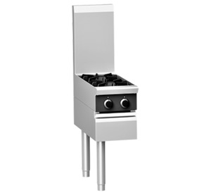 Cobra: Cobra C3D-W 305mm Two Burner / Wok End Gas Cooktop