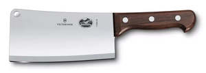 Victorinox: Victorinox Kitchen Cleaver - 18cm 600gr Heavy Duty Blade - Wood