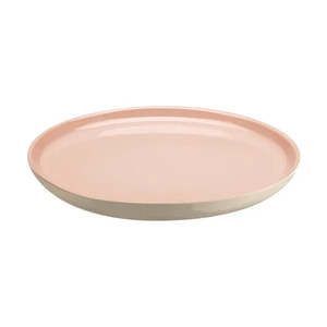 Emile Henry XL Plate 28cm - Powder Pink/Ivory