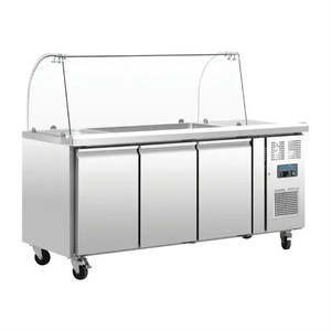 Polar: Polar U-Series Triple Door Refrigerated Gastronorm Saladette Counter 1795mm