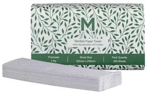Paper Hygiene: Matthews Recycled Slimfold Paper Towel