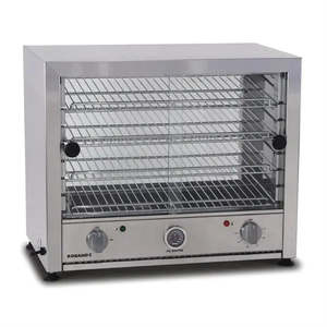 Display Cabinets: Roband Pie Master Pie Warmer – Glass Doors – 50 Pie Capacity