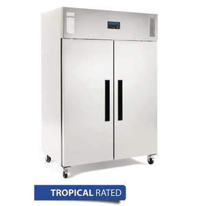 Polar G-Series 2 Door Upright Freezer Stainless Steel 1200L