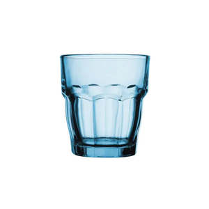 Bormioli Rocco Rock Bar DOF Tumbler Glass Blue 270ml