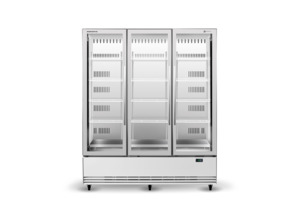 Skope: SKOPE ActiveCore 3 Door Display Fridge - White - BME1500N-A
