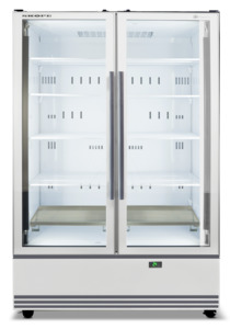 Skope: SKOPE ActiveCore 2 Door Display Fridge - White - BME1200N-A