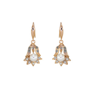 Simply Italian New Arrivals: Pearl Thistle Earrings