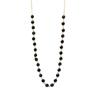 Simply Italian New Arrivals: Onyx Necklace - 42cm