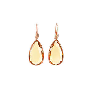 Champagne Teardrop Earrings