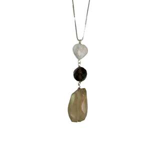 Simply Italian Limited Stock: Smoky & Lemon Quartz Pendant